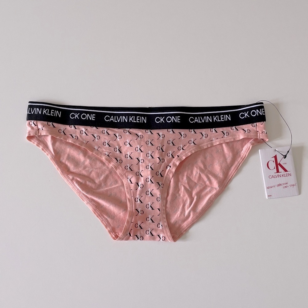 Calvin Klein Underwear Elastic Band Logo Panties All Over Print Medium
